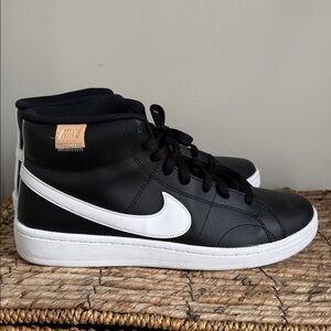 Nike Court Royale 2 Mid Men's Black/White High-Top Sneakers